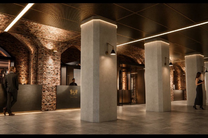 Artist impression of Perth Town Hall undercroft redevelopment