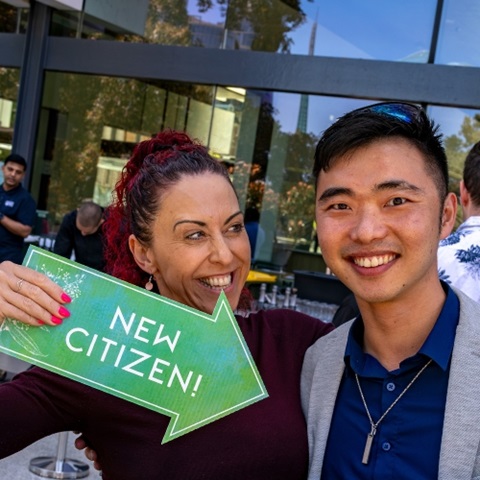 New citizens in the City of Perth
