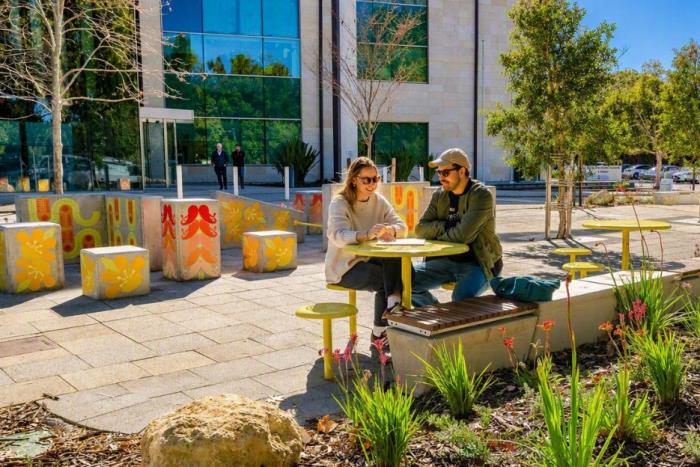 Cooper Street pocket park