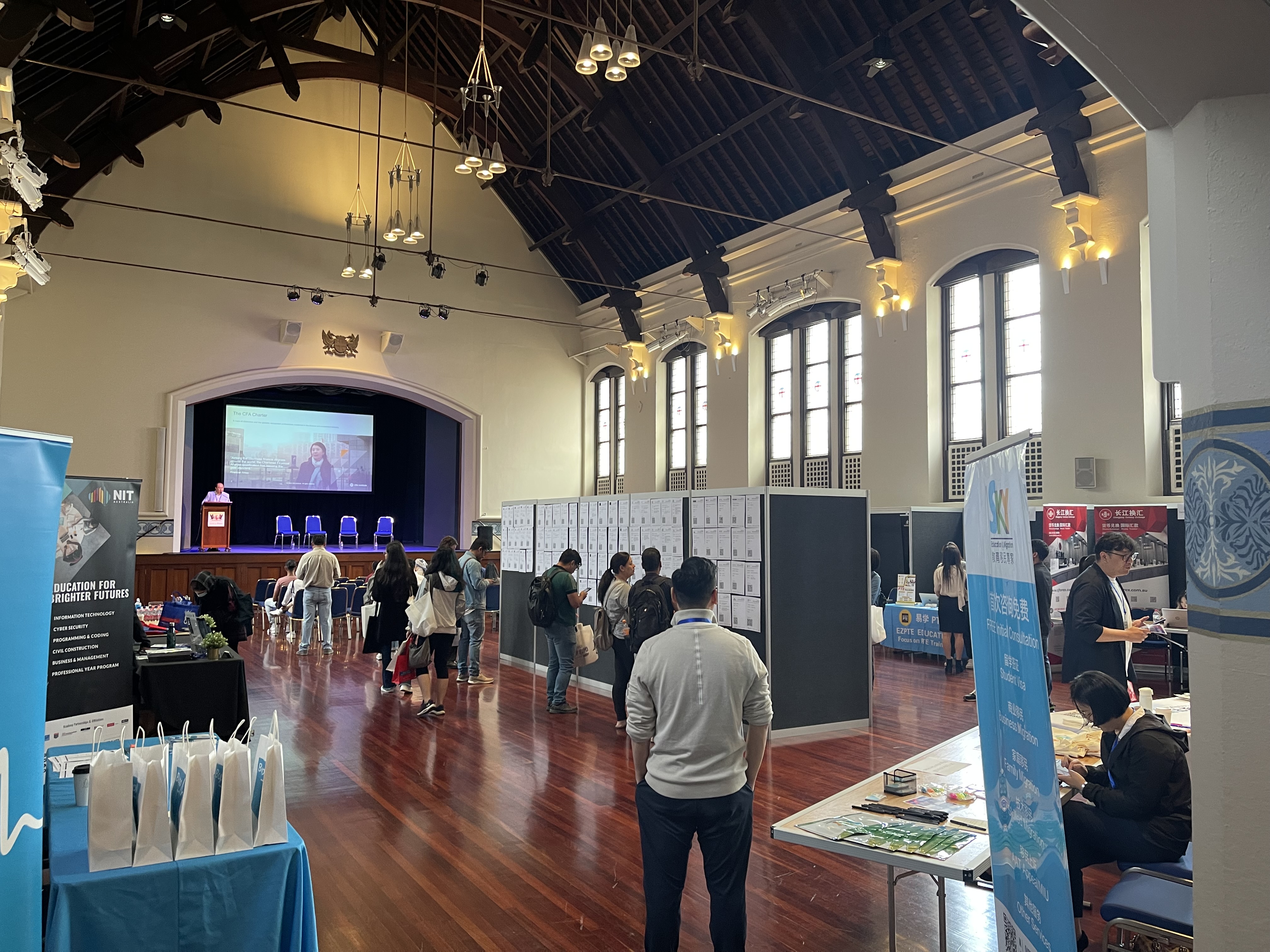 Trade Fair at Perth Town Hall