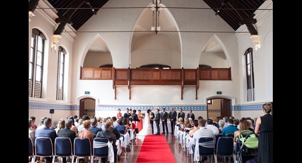 Wedding at Perth Town Hall