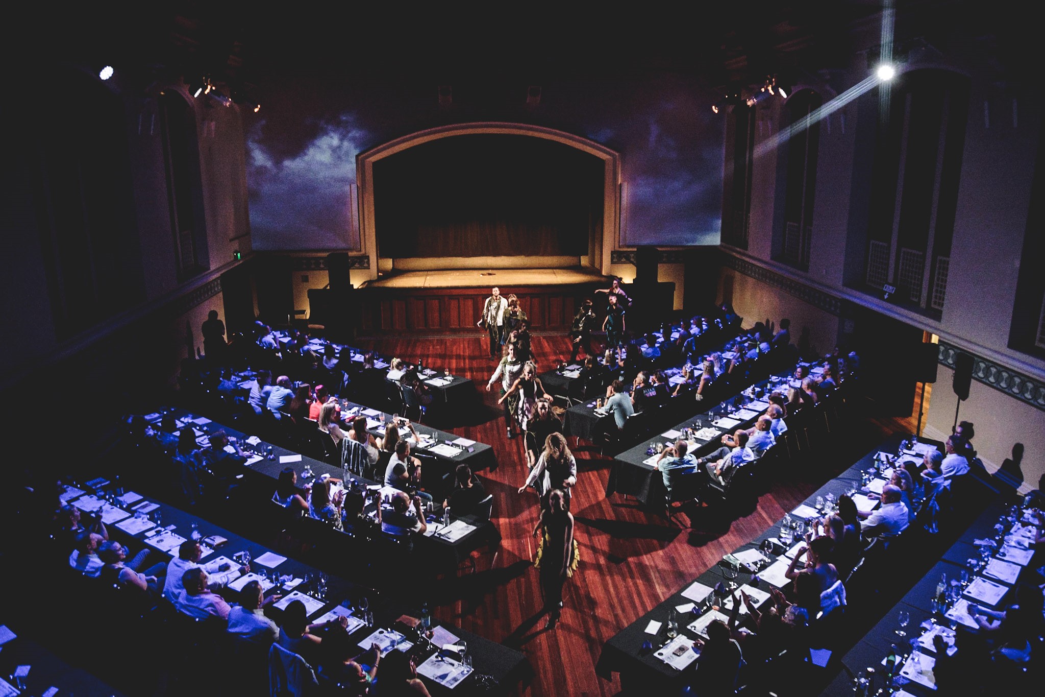 Performers at Perth Town Hall