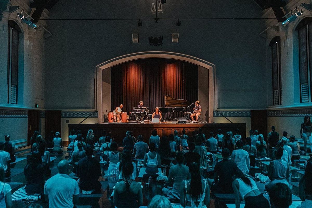 Yoga event at Perth Town Hall