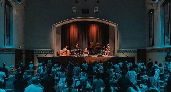 Yoga event at Perth Town Hall