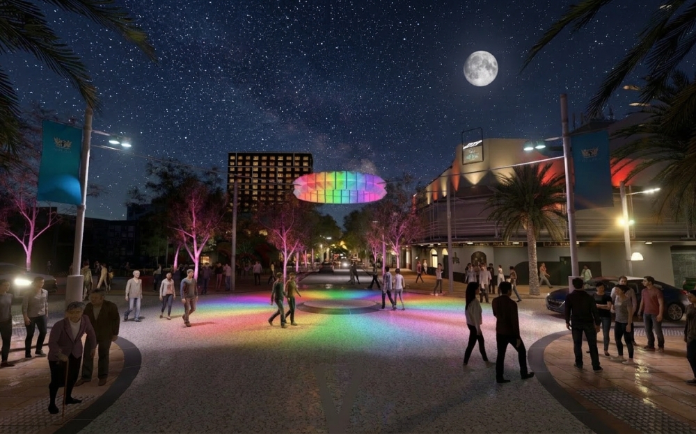 LAKE STREET - NIGHT RAINBOW VARIATION