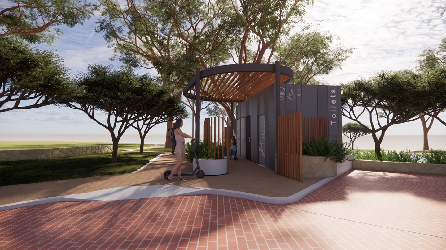 Artist impression of Mardalup public toilets