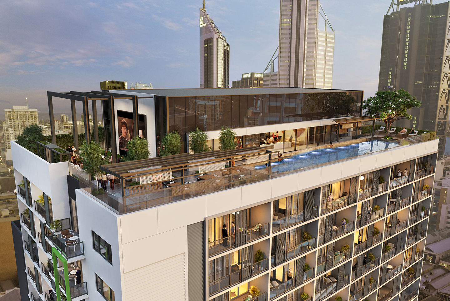 NV Apartments rooftop