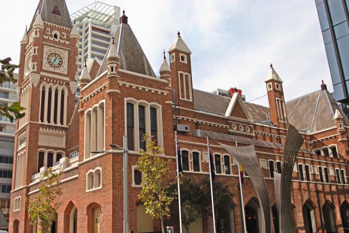Perth Town Hall conservation works
