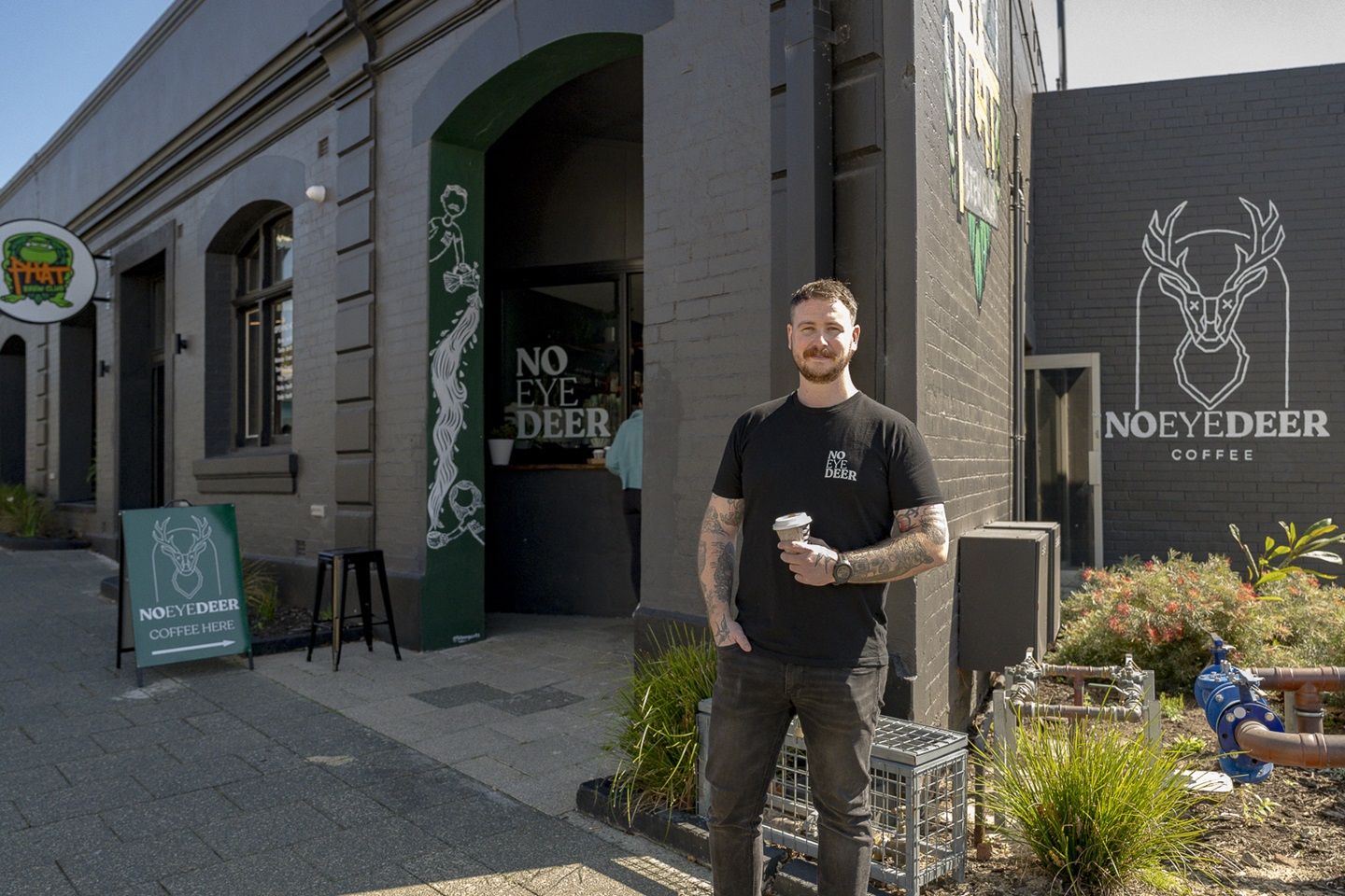 No Eye Deer cafe in West Perth