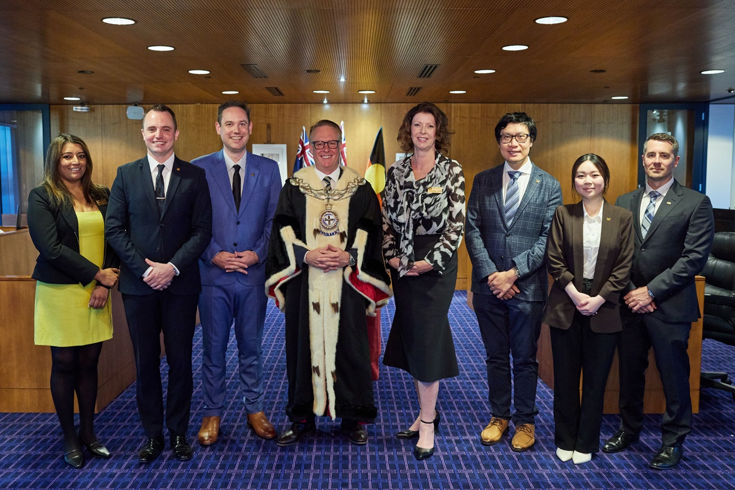 Swearing in ceremony of elected members October 2025