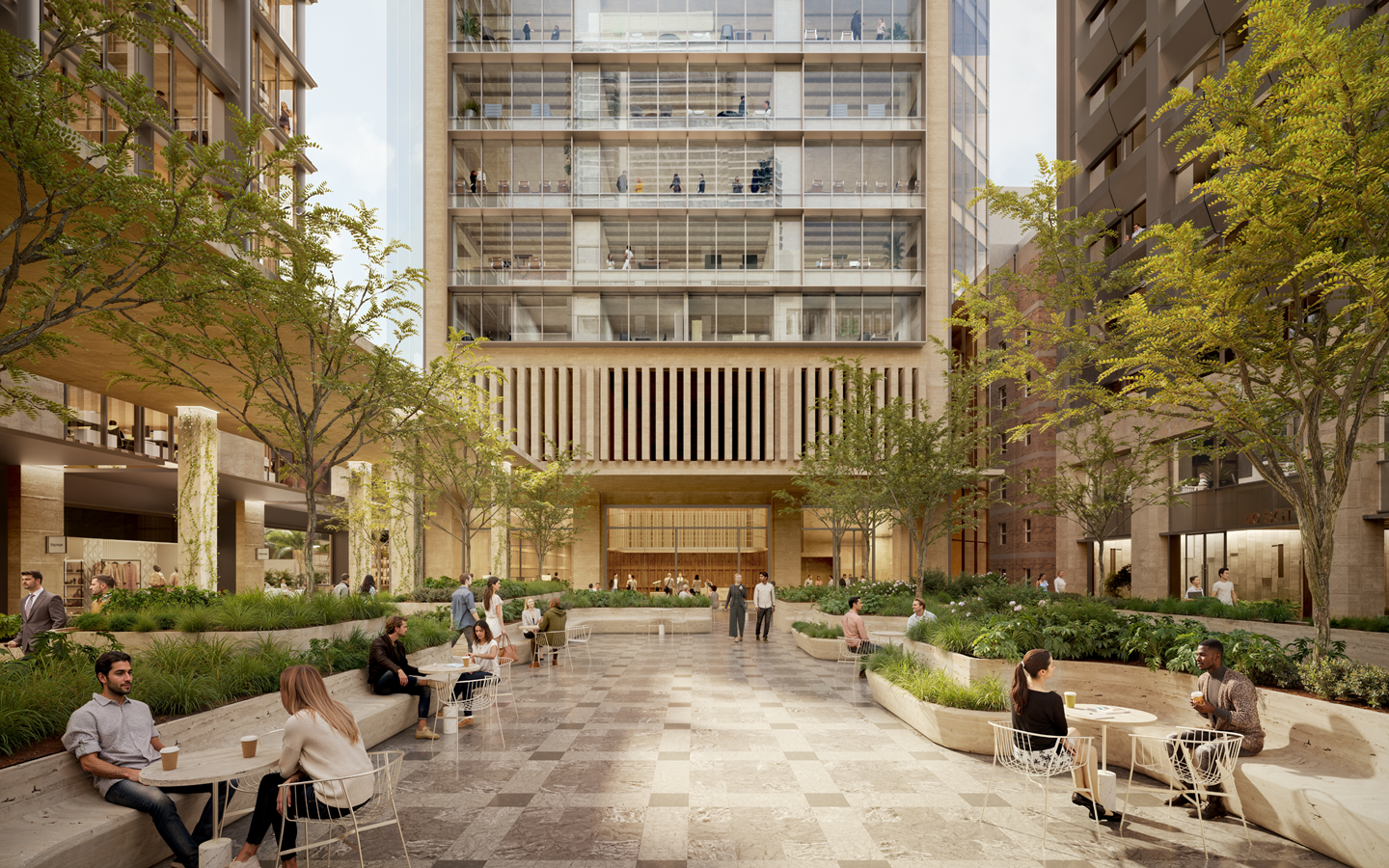 Concept render of St Martins redevelopment
