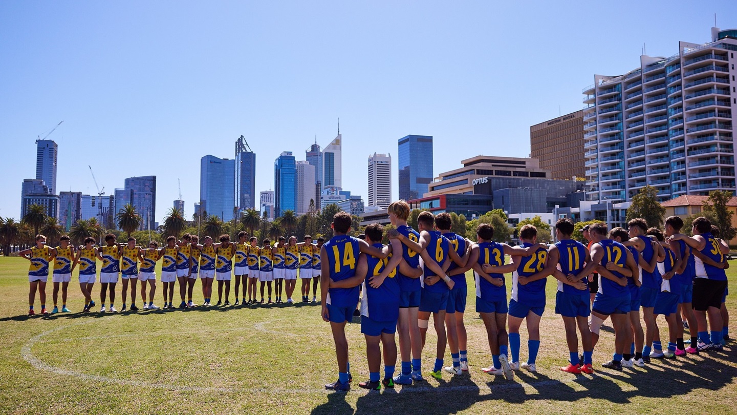 Clontarf Cup teams at Langley Park