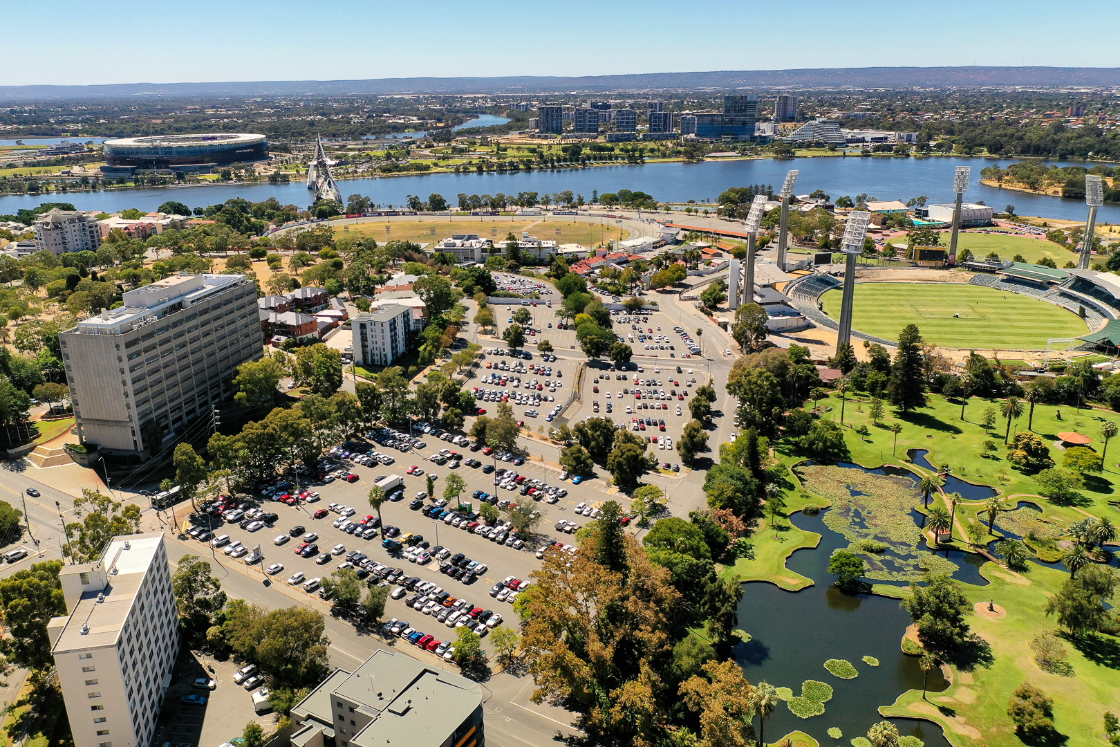 Queens Park car park