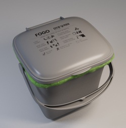 A FOGO kitchen caddy