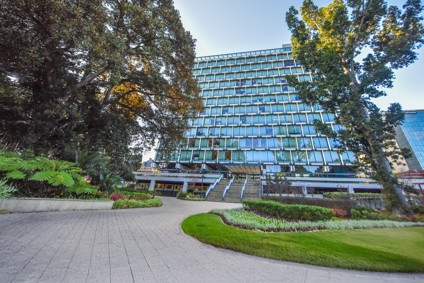 Rear view of Council House