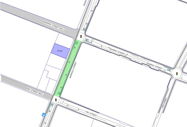 Road Closure - Barrack Street Perth - 9 August 2026