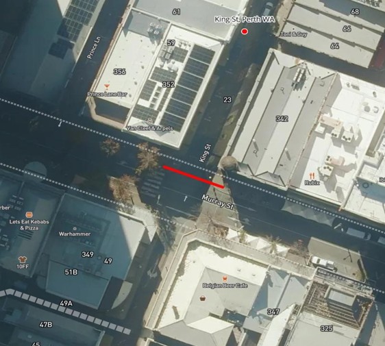 Road Closure - King Street Perth - 4 and 5 October 2026