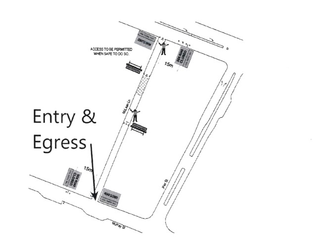 Road Closure - McLean Lane Perth - 6 October 2026