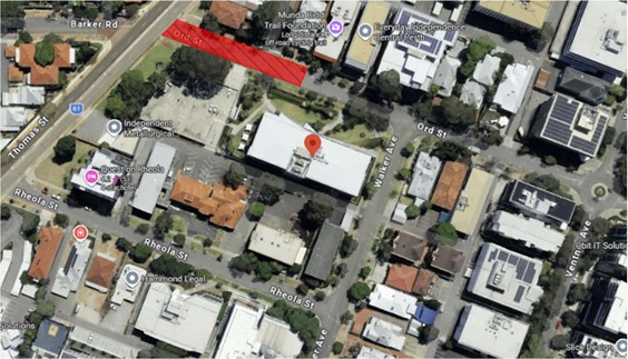 Road Closure - Ord Street West Perth - 25 June 2026