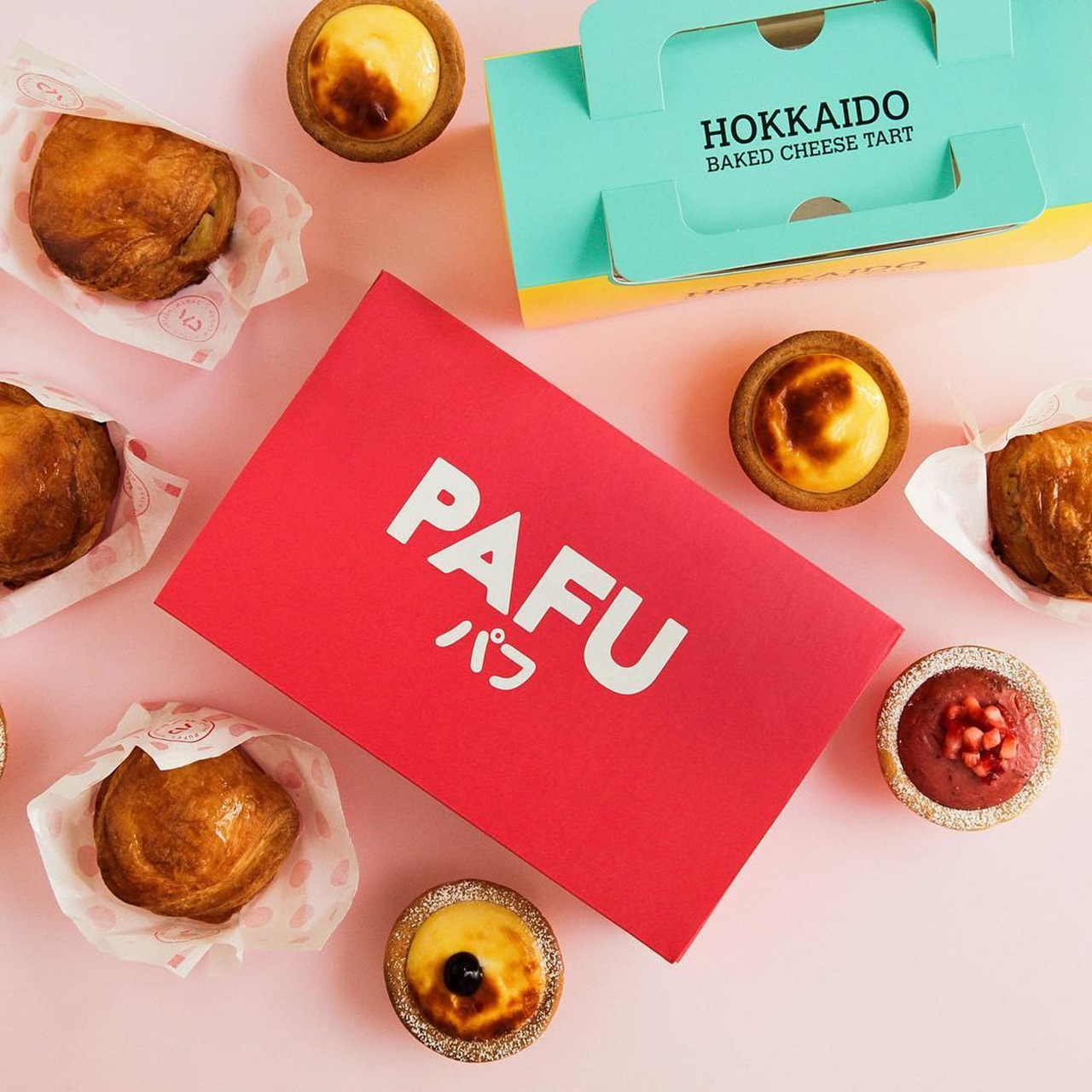 Hokkaido Baked Cheese Tart and Pafu